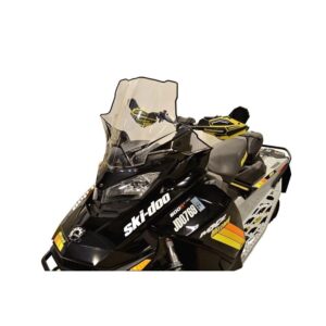 Powermadd Tuulilasi, Ski-Doo Gen4 Keskikorkea 20&Prime;, Kirkas/Mustalla grafiikalla 862-13630