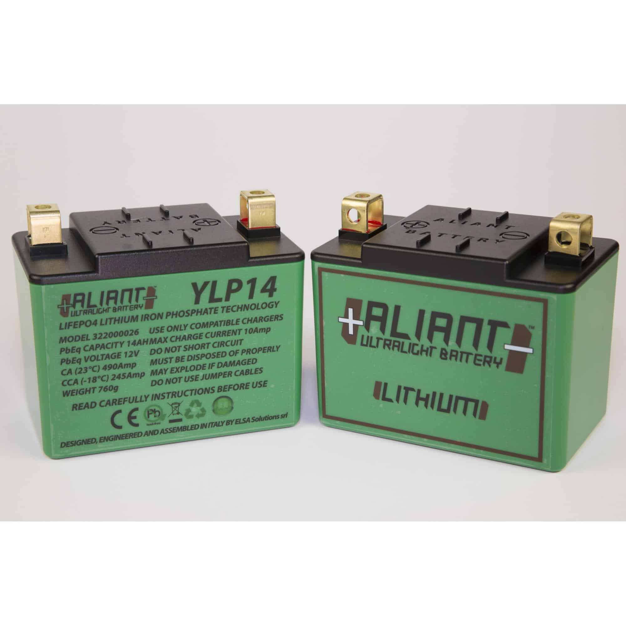 Aliant Ultralight YLP14 lithiumakku Käyttövalmis 14-419