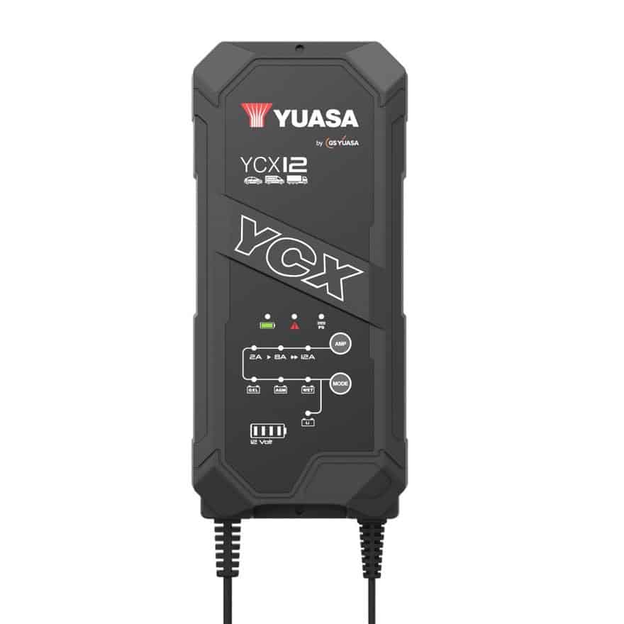 Yuasa Akkulaturi YCX12 12V 12A 145-1010