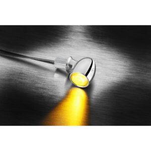 Kellermann Atto® indicator chrome w/ clear glass 152-152100