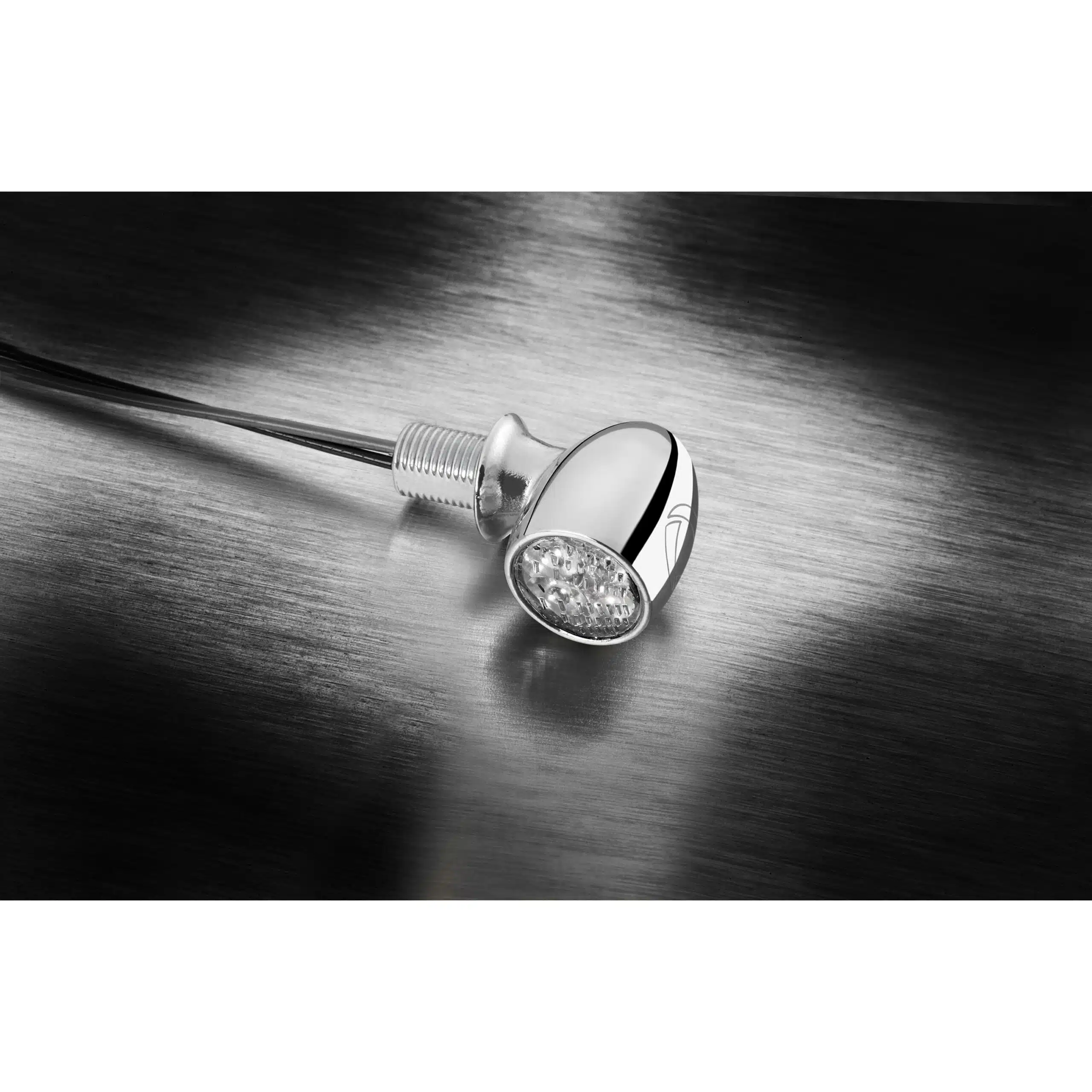 Kellermann Atto® DF LED mini indicator 3 in 1 chrome w/ clear glass 152-156100