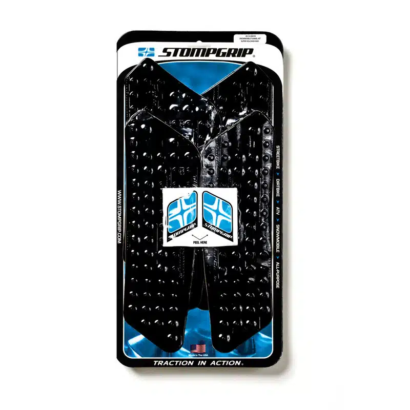Stompgrip Snowmobile Tunnel Grip - Super Volcano : Black 296-2012-0001B