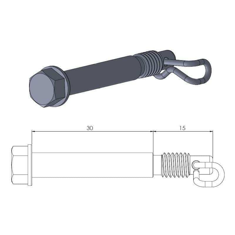 Moto-Master Jarrusatulan sokkatappi TC85 14-20 SX85 12-20 235-213043