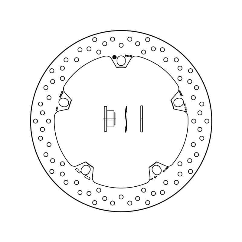 Brembo Serie Oro jarrulevy 232-168B407D6