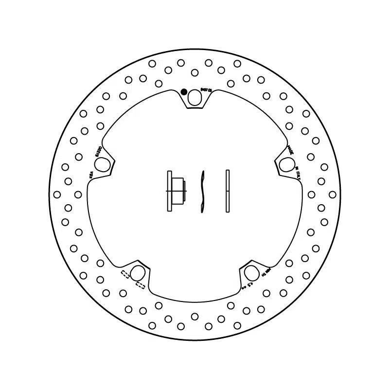 Brembo Serie Oro jarrulevy 232-168B407D6