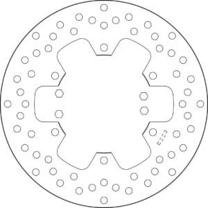 Brembo Serie Oro jarrulevy 232-68B407H8