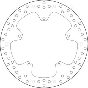 Brembo Serie Oro jarrulevy 232-68B407M9