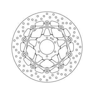 Brembo Serie Oro jarrulevy kelluva 232-78B40825