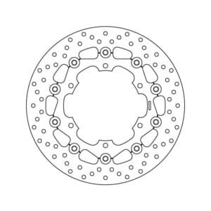 Brembo Serie Oro jarrulevy kelluva 232-78B40830