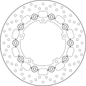 Brembo Serie Oro jarrulevy kelluva 232-78B40837