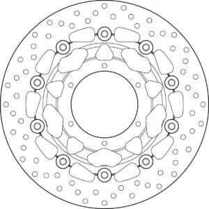 Brembo Serie Oro jarrulevy kelluva 232-78B40838