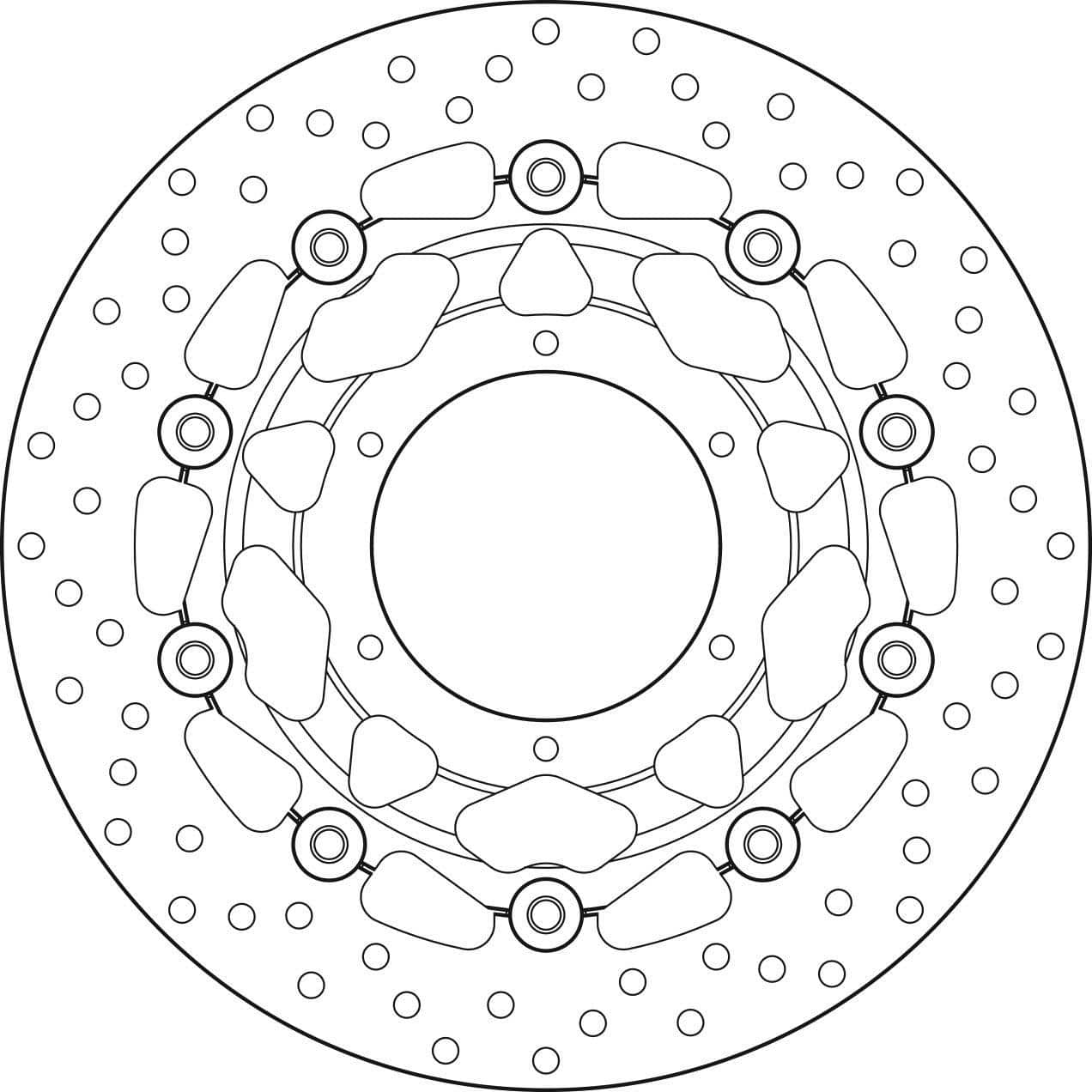 Brembo Serie Oro jarrulevy kelluva 232-78B40838