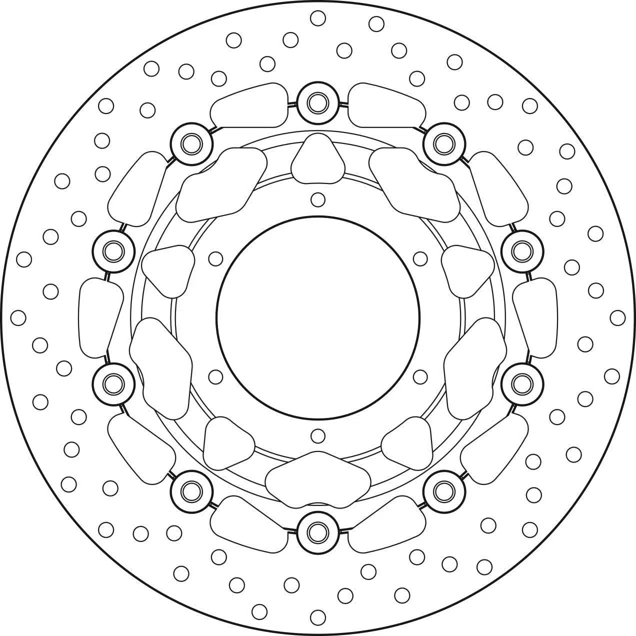 Brembo Serie Oro jarrulevy kelluva 232-78B40838