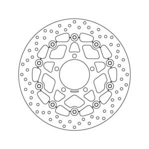 Brembo Serie Oro jarrulevy kelluva 232-78B40840