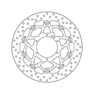 Brembo Serie Oro jarrulevy kelluva 232-78B40876