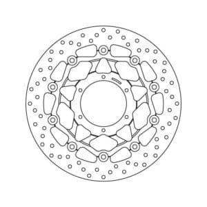 Brembo Serie Oro jarrulevy kelluva 232-78B40877