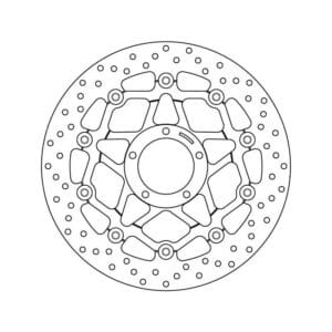 Brembo Serie Oro jarrulevy kelluva 232-78B40878