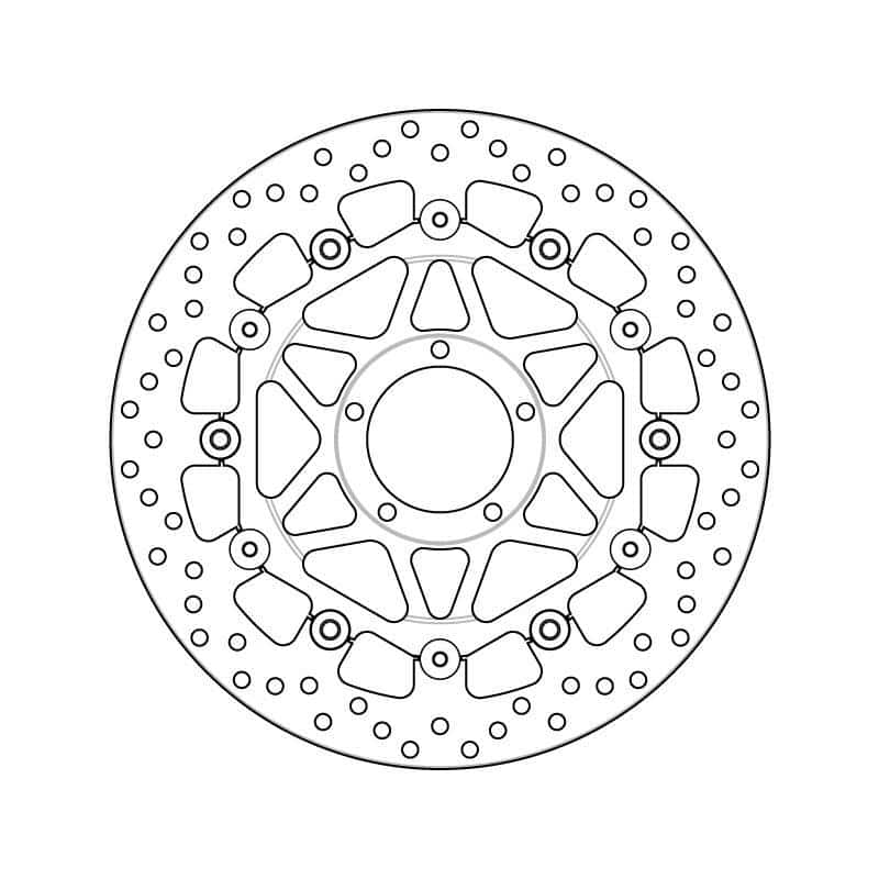 Brembo Serie Oro jarrulevy kelluva 232-78B40890