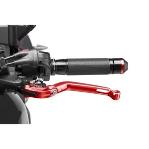 Puig Foldable Clutch Lever 16'C/Red Selector C/Black 331-5442-2