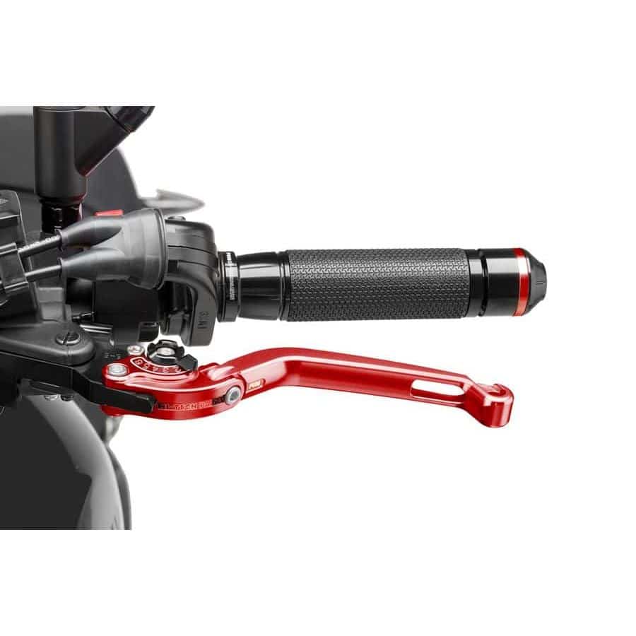 Puig Foldable Clutch Lever 16'C/Red Selector C/Black 331-5442-2