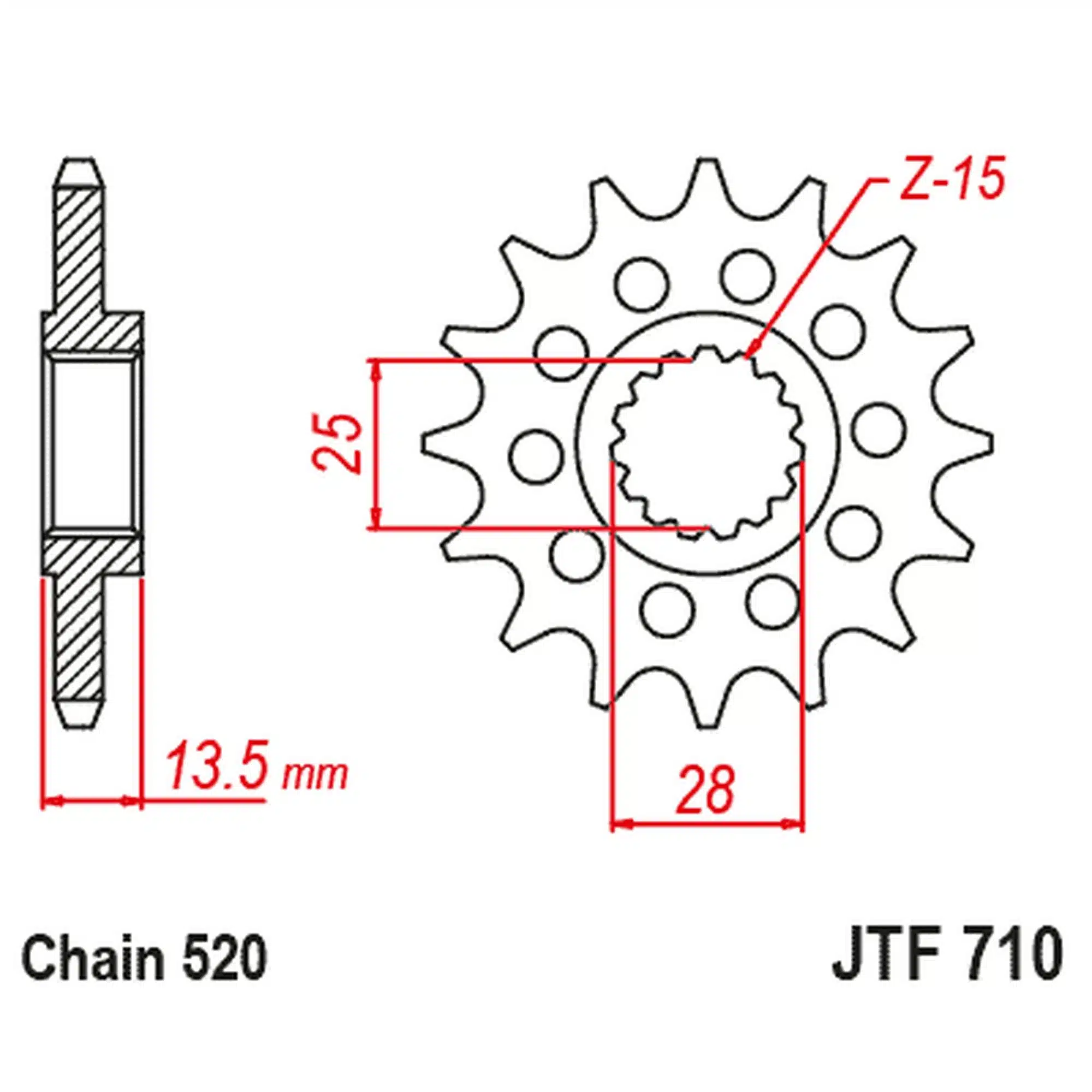 JT Eturatas JTF710.16 274-F710-16