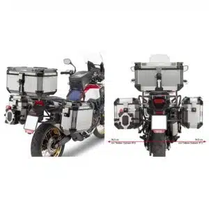 Givi Putkisivuteline CAM Trekker Outback laukuille CRF1000L Africa Twin (16) 322-PL1144CAM