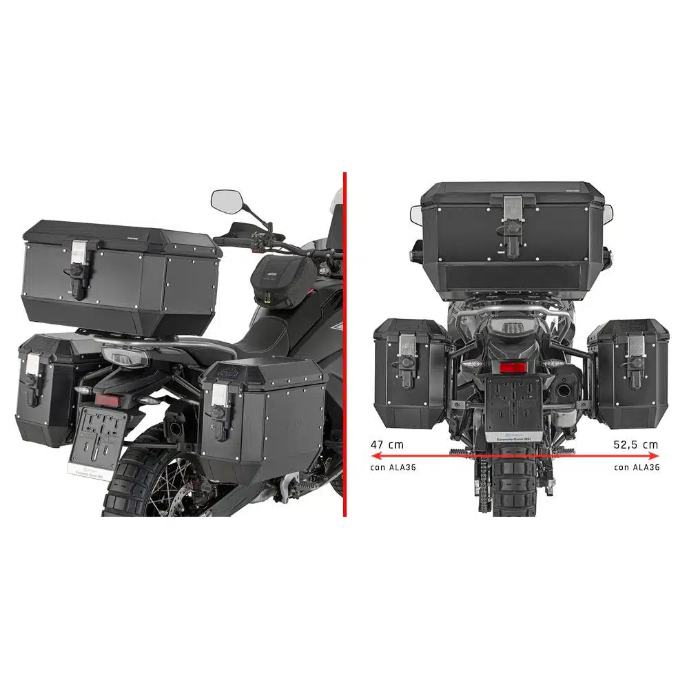 Givi Tub. Pannier Hol. CF MOTO 800MT-X (2025) 322-PLO9227MK