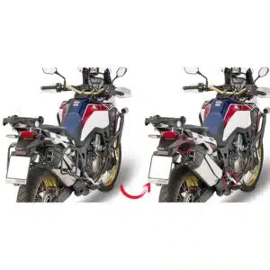 Givi putkisivutelineet Rapid release CRF1000L Africa Twin (16 322-PLR1144
