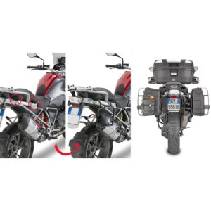 Givi Rapid release tubular side-case holder for MONOKEY® cases BMW R1200GS (13-) 322-PLR5108
