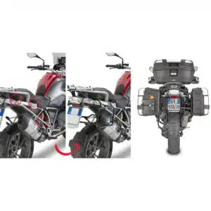 Givi Rapid release tubular side-case holder for MONOKEY® cases BMW R1200GS (13-) 322-PLR5108