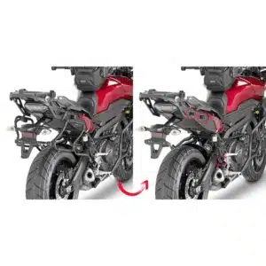 Givi putkisivutelineet Rapid release V35 MT-09 Tracer (15) 322-PLXR2122