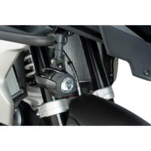 Puig Kit Auxiliary Lights Homo. + Clamps C/Black 33-3489N