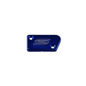 Scar Front Brake Reservoir Cover - Yamaha Blue color 430-3801