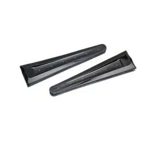 Puig Triangular Hub Cap Based Black. Blue Leds 33-4177A