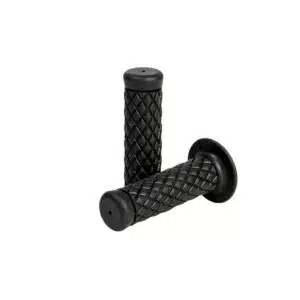 Handgrips, Cafe style, Black for Ø 22 mm (7/8″) 561-45-1205B