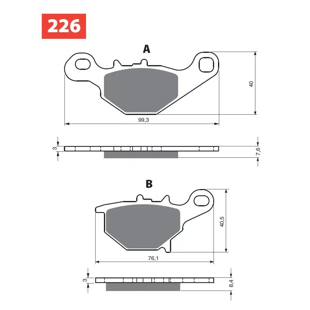 GOLDFREN Jarrupalat 226 Ceramic Carbon K1 46-12-226