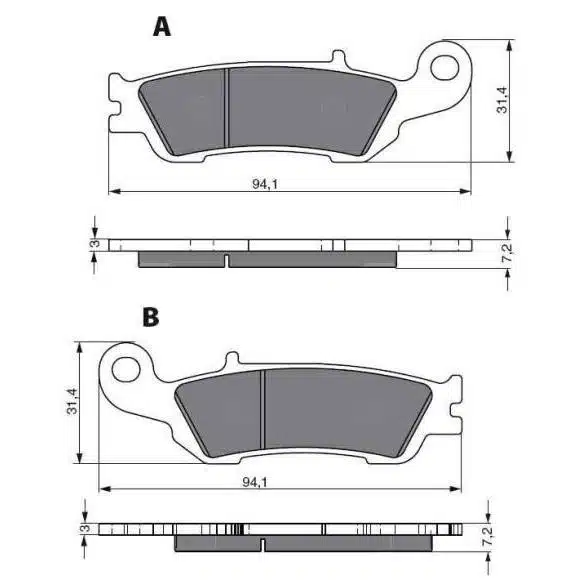 GOLDFREN Jarrupalat 248 Ceramic Carbon AD 46-12-248