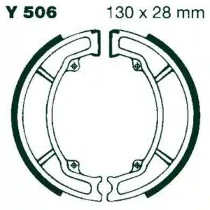 AIR Bromsbackar Y 506 130x28mm parvis 46-12-506