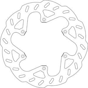 GOLDFREN jarrulevy taka YZ 22-..YZ450F 20-. YZ250F 21- 46-1305R-3