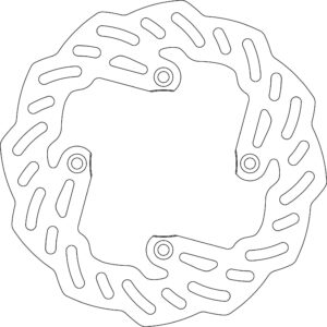 GOLDFREN jarrulevy taka YZ80/85 93- YZ65 18- 46-13-9185