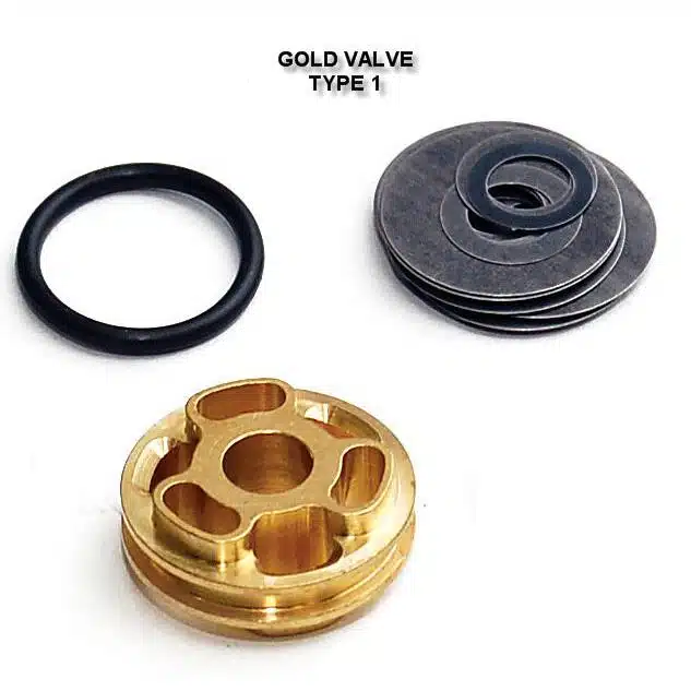 Race Tech Stötdämparventiler GoldValve 50x12mm SMGV5001 46-59-5001