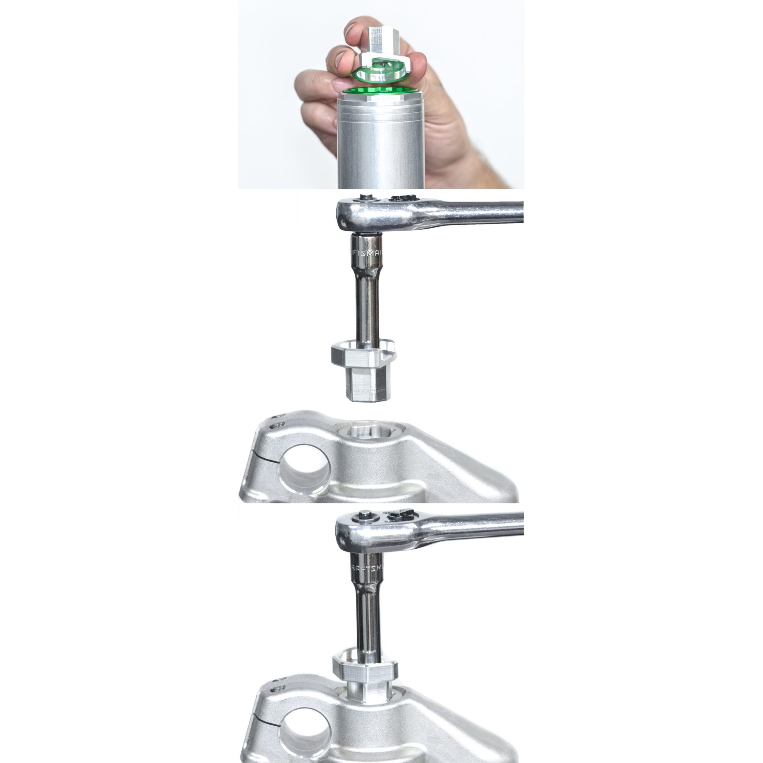 Race Tech Fork compression tool TFCT 3622 for SHOWA TAC/KYB Dual Chamber 46-59-9057