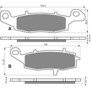 GOLDFREN Jarrupalat 104 Ceramic Carbon S3 48-12-104-3