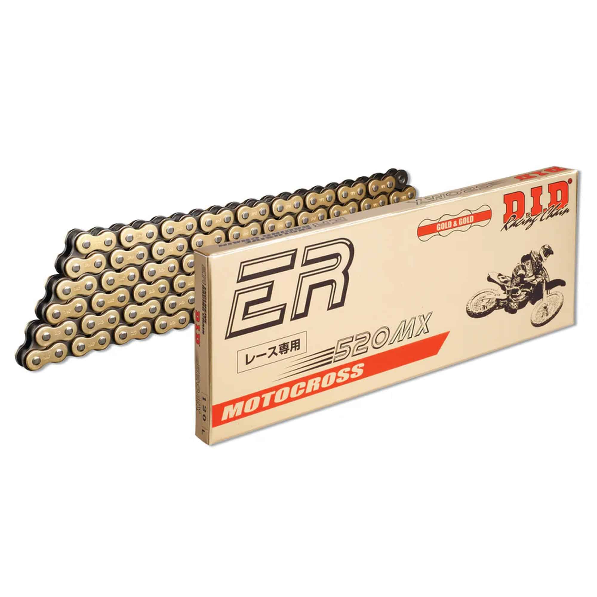 D.I.D 520MX G&B Chain+Connecting link (RJ) 283-520085-110