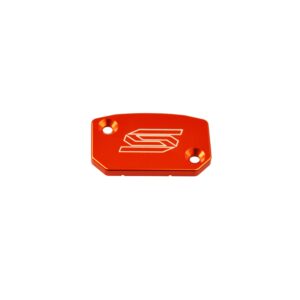 Scar Front Brake Reservoir Cover - Brembo Ktm Husaberg Orange color 430-5801