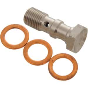 Goodridge Tuplabanjopultti 10 X 1.25mm sis.tiiv. SS 6-8-993-03-32C