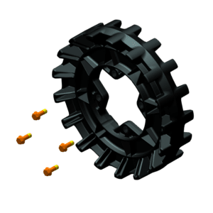 Camso Sprockets 17 teeth 4S, 4 bolt 3/8-16 x 1 1/4