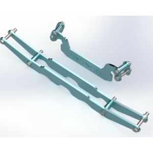 Bronco Korotussarja Yamaha Grizzly 700 2016- +50mm 72-458515