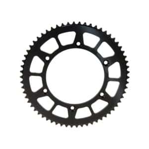Forte Takaratas, 65 hammasta (420) Ø136mm, Musta Alu., Fantic 50cc 20- 27-73877