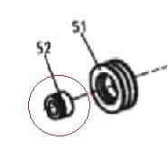 Bronco Hihnapyörän laippa niittyleikkuri 77-12490 77-12490-80